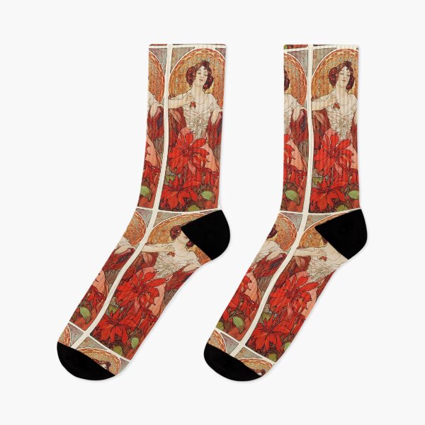 Item preview, The Precious Stones - Ruby (Le Rubis), by Alphonse Mucha. HIGH DEFINITION designed and sold by MINDTHECHERRY.