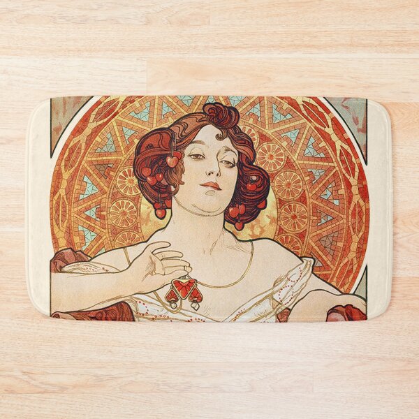 Item preview, The Precious Stones - Ruby (Le Rubis), by Alphonse Mucha. HIGH DEFINITION designed and sold by MINDTHECHERRY.