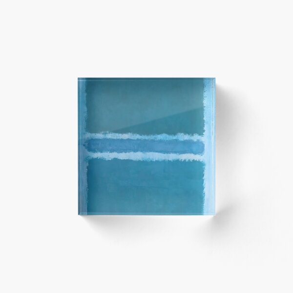 Artikelvorschau, Mark Rothko – Ohne Titel (Blau geteilt durch Blau) – 1966 entworfen und verkauft von thompart.