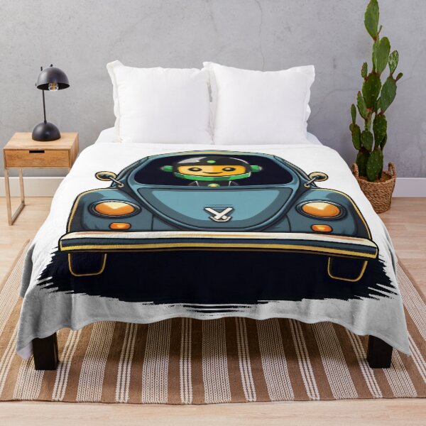 Item preview, little robot driving a car designed and sold by javierparra.