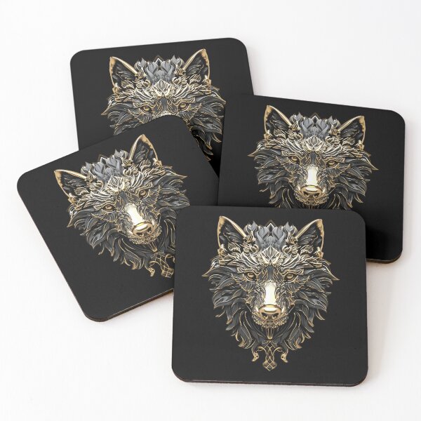 Item preview, Golden Dark Wolf designed and sold by Reichcorp.