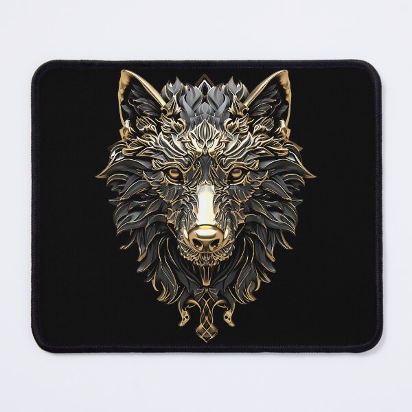 Item preview, Golden Dark Wolf designed and sold by Reichcorp.