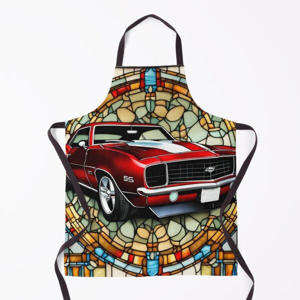 Item preview, Stained glass camaro designed and sold by EclecticDen.