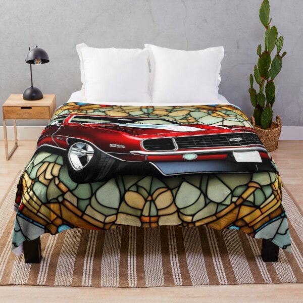 Item preview, Stained glass camaro designed and sold by EclecticDen.
