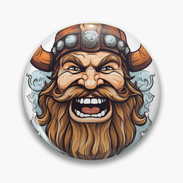 Item preview, Bearded screaming Viking designed and sold by GoodThings66.