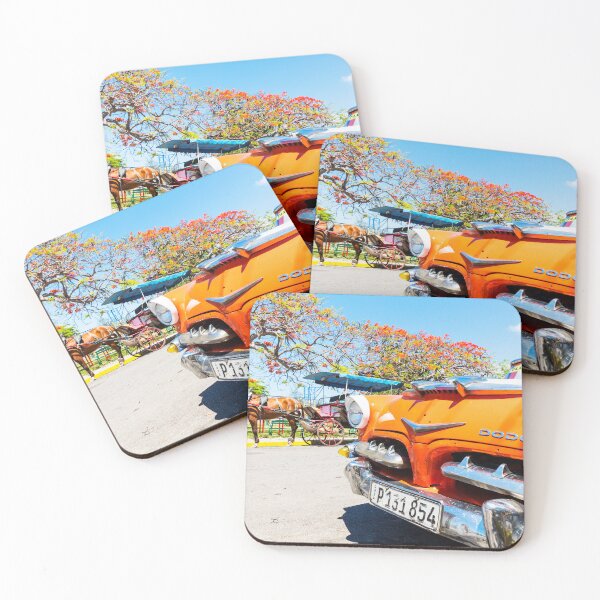Item preview, Orange Car In Cuba designed and sold by Paul Thompson Photography.