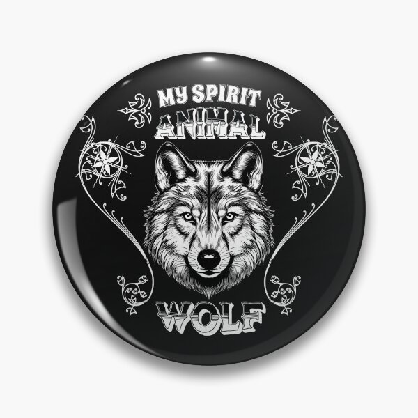 Item preview, Mystical Spirit Wolf: Majestic and Wise. designed and sold by SerhiiArt.