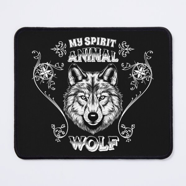 Item preview, Mystical Spirit Wolf: Majestic and Wise. designed and sold by SerhiiArt.