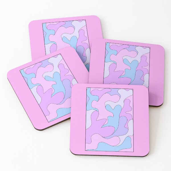 Item preview, patterns with pink and purple tones designed and sold by azet-art.