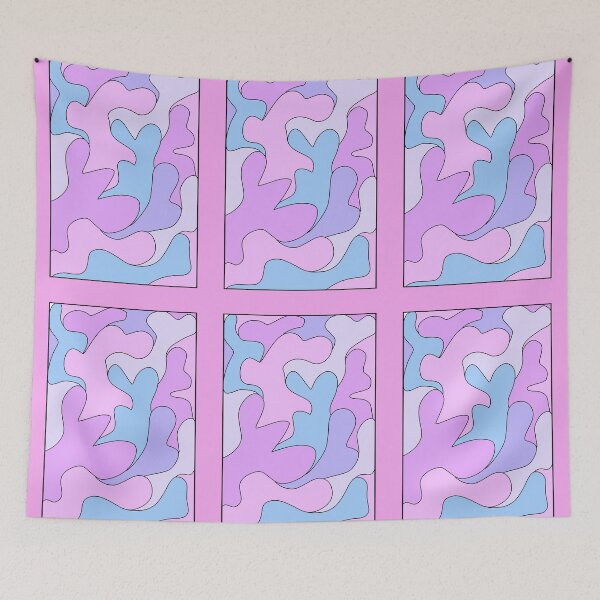Item preview, patterns with pink and purple tones designed and sold by azet-art.