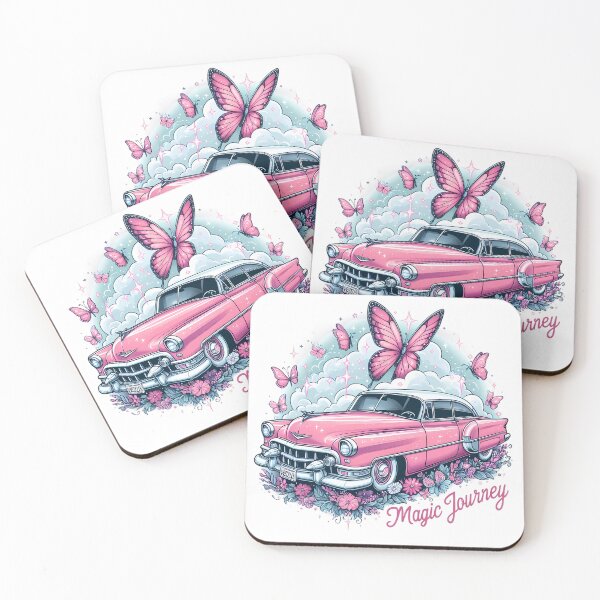Item preview, Pink cadillac magic journey designed and sold by CogniCraft.