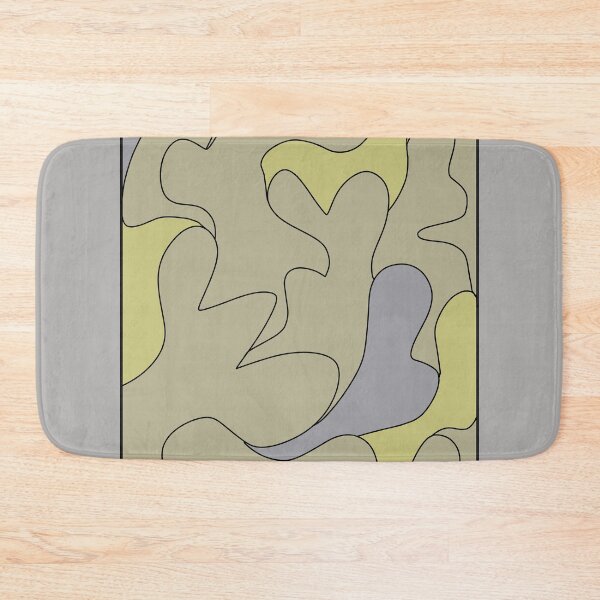 Item preview, patterns with gray and yellow tones designed and sold by azet-art.
