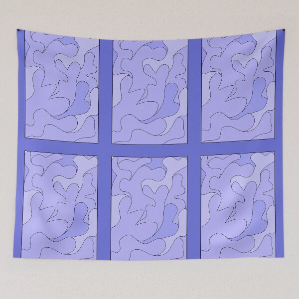 Item preview, patterns with blue tones designed and sold by azet-art.