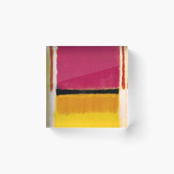 Item preview, Mark Rothko - Violet, Black, Orange, Yellow on White and Red - 1949 designed and sold by thompart.