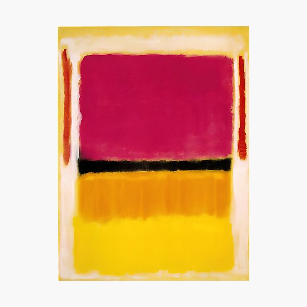 Item preview, Mark Rothko - Violet, Black, Orange, Yellow on White and Red - 1949 designed and sold by thompart.