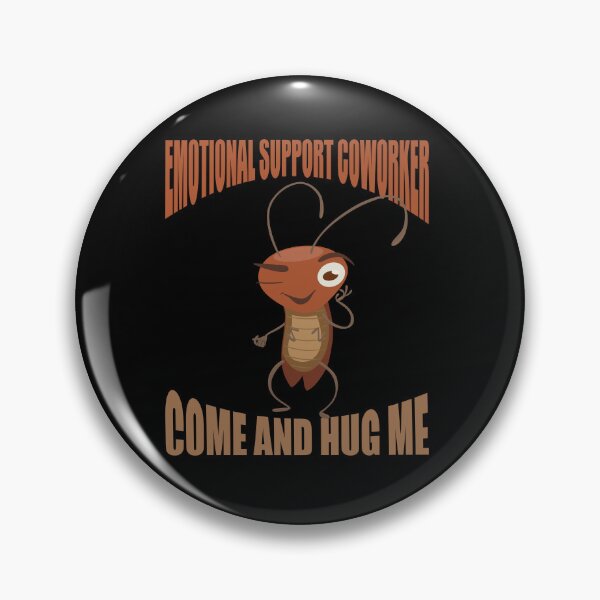 Item preview, Emotional Support Coworker COME AND HUGE ME stickers designed and sold by CANDYFrog.