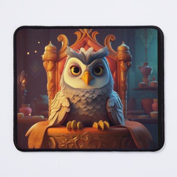 Item preview, Owl On Throne designed and sold by Highlandkings.
