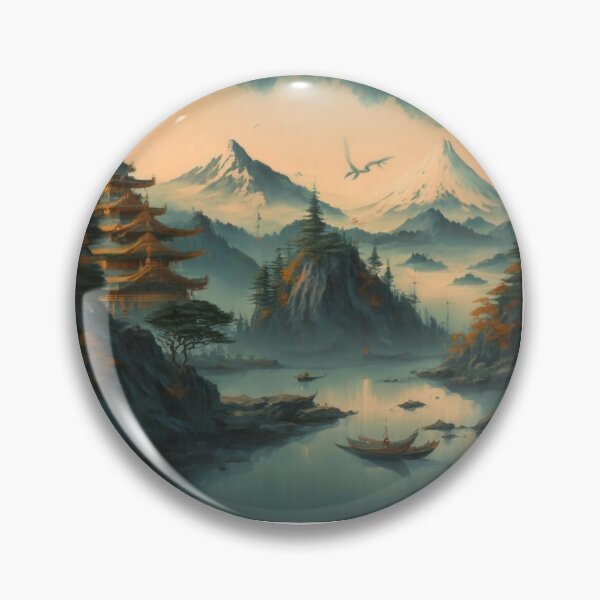Item preview, Japanese Landscape designed and sold by Gizabella.