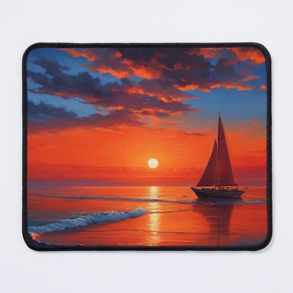 Item preview, Sailboat on the lake designed and sold by m-y-A-I-A-R-T-.