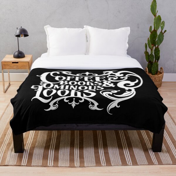 Artikelvorschau, Kaffee, Bücher und unheilvolle Blicke – Mystical Morning Vibes Tee entworfen und verkauft von SRZT.