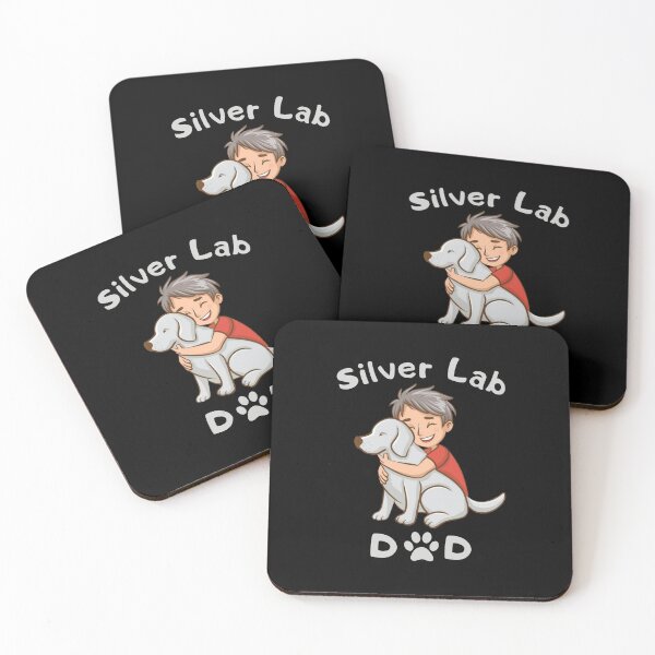 Item preview, Silver Labrador Dad designed and sold by Daria-Shop.