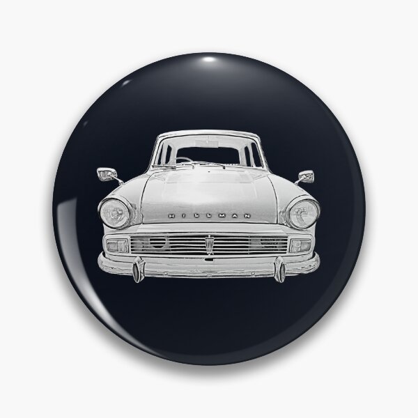Item preview, Hillman Minx Series V 1960s classic car monochrome designed and sold by soitwouldseem.