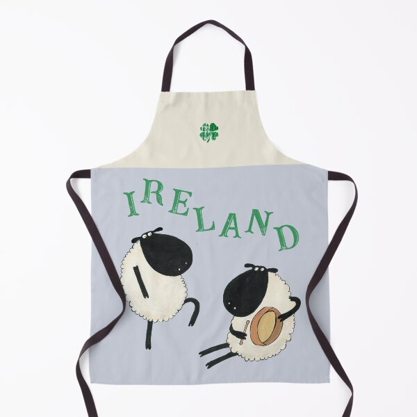 Item preview, Ireland, Sheep Dancing And Playing The Bodhrán By Irish Artist Carla Daly designed and sold by Carla Daly.