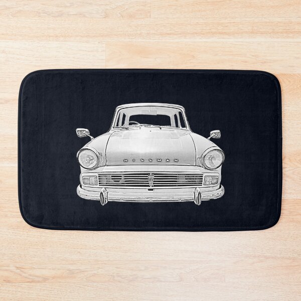 Item preview, Hillman Minx Series V 1960s classic car monochrome designed and sold by soitwouldseem.