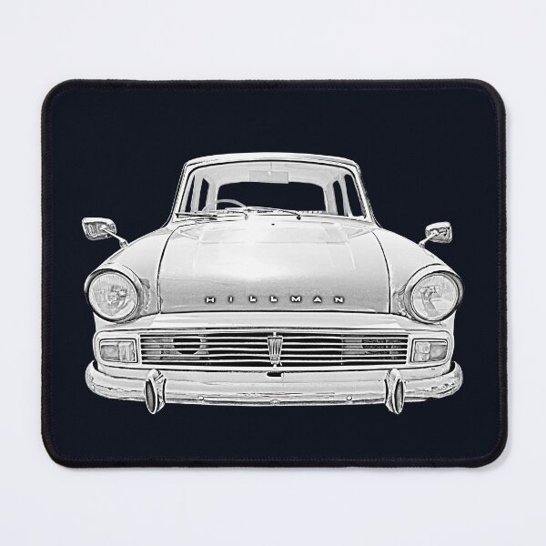 Item preview, Hillman Minx Series V 1960s classic car monochrome designed and sold by soitwouldseem.