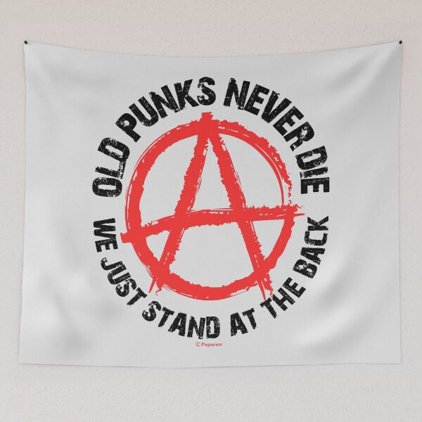 Item preview, OLD PUNKS NEVER DIE designed and sold by Paparaw.