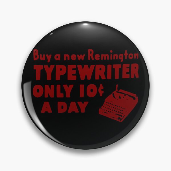 Item preview, 10 CENTS Remington Typewriter Vintage Wine designed and sold by Marni Scofidio Desi9ns.