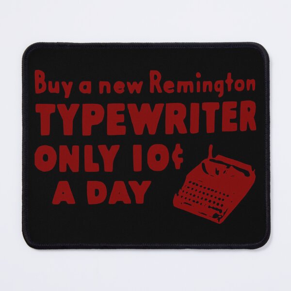 Item preview, 10 CENTS Remington Typewriter Vintage Wine designed and sold by Marni Scofidio Desi9ns.