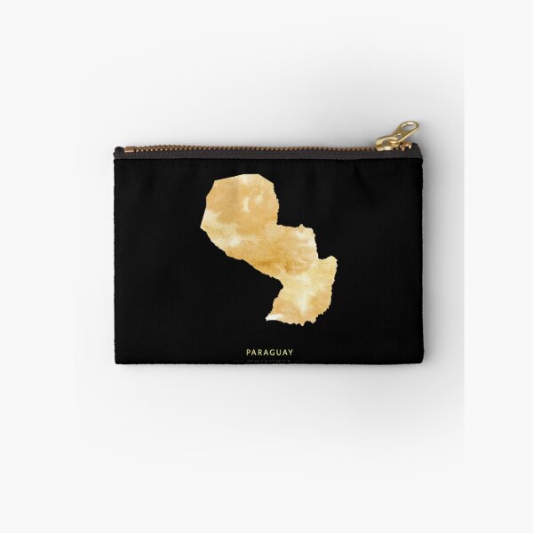 Item preview, Paraguay map in gold color designed and sold by Jerhus.