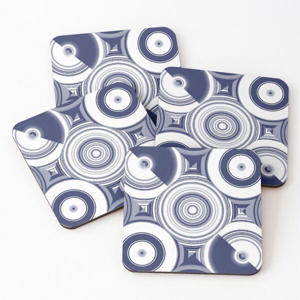 Item preview, Blue Ringo Vibe by Jenny Meehan  designed and sold by Jenny Meehan Art Prints and Patterns  .
