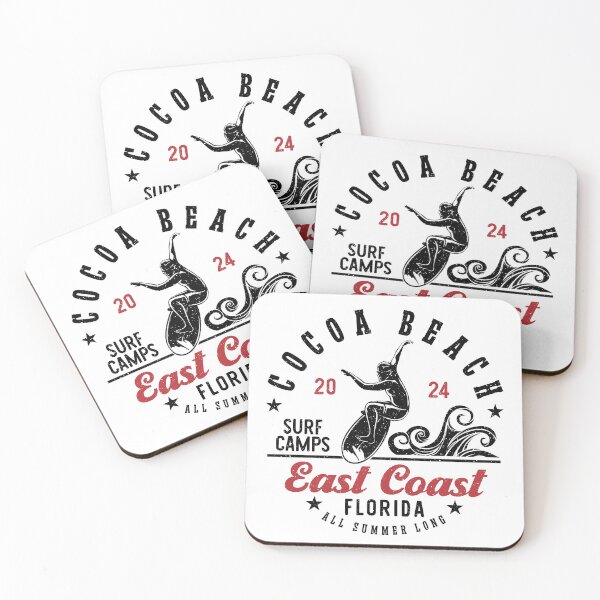Item preview, Cocoa Beach Surf Camps East Coast Florida designed and sold by eclecTEEq.