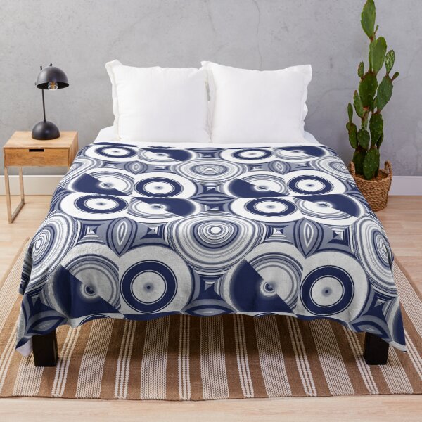 Item preview, Blue Ringo Vibe by Jenny Meehan  designed and sold by Jenny Meehan Art Prints and Patterns  .
