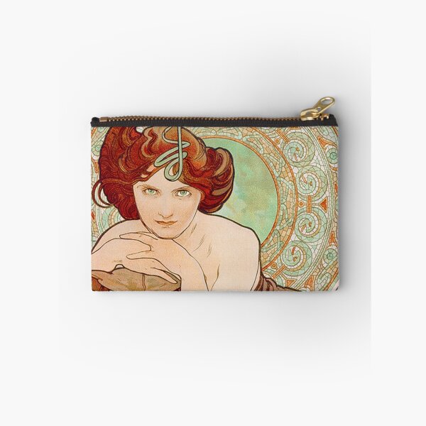 Item preview, The Precious Stones - Emerald, by Alphonse Mucha. HIGH DEFINITION designed and sold by MINDTHECHERRY.