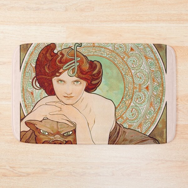 Item preview, Las Piedras Preciosas - Esmeralda, de Alphonse Mucha. ALTA DEFINICIÓN designed and sold by MINDTHECHERRY.