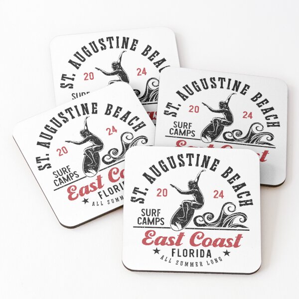 Item preview, Saint Augustine Beach Surf Camps East Coast Florida designed and sold by eclecTEEq.