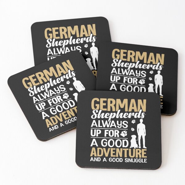 Item preview,  German Shepherds Are Always Up For A Good Adventure And A Good Snuggle designed and sold by Moad Fahim.