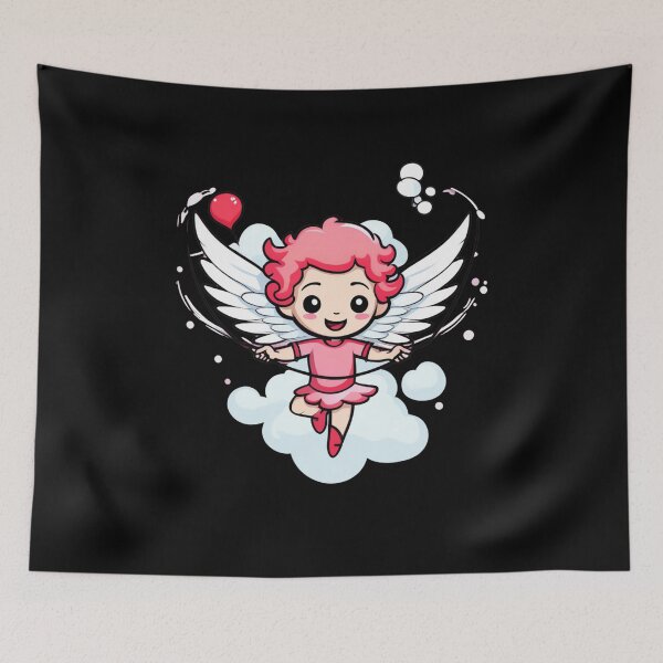 Item preview, sweet baby angel design designed and sold by ReyhansArtWorld.