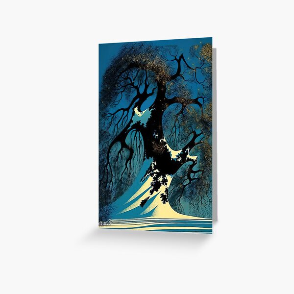 Item preview, Eyvind Earle - Winter Bonsai designed and sold by 4syntart.