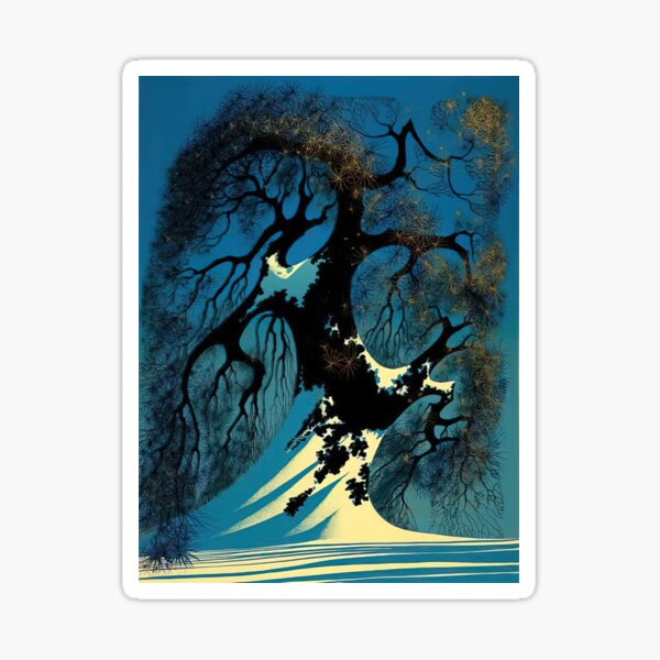 Item preview, Eyvind Earle - Winter Bonsai designed and sold by 4syntart.