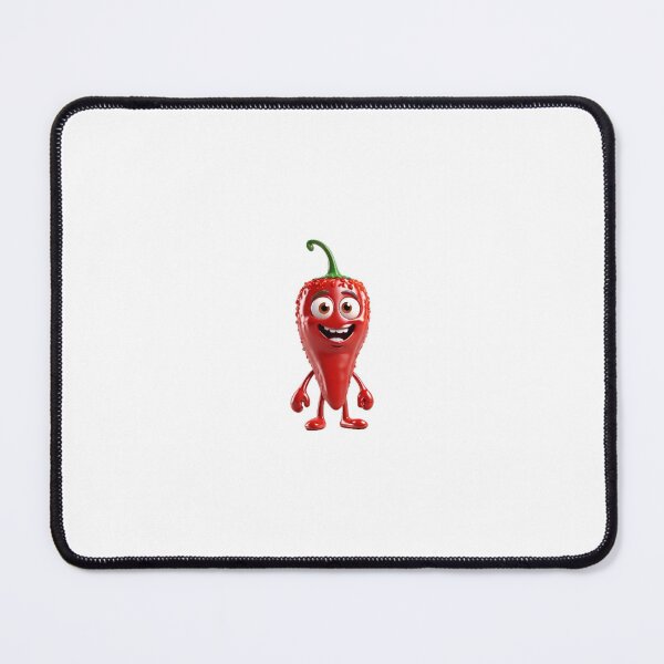 Item preview, Hot Smiley Chilli - 3D Design designed and sold by pinksunsets.