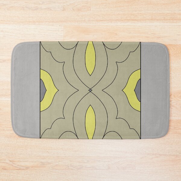 Item preview, patterns with gray and yellow tones designed and sold by azet-art.