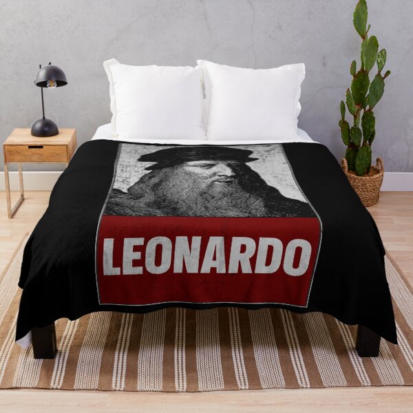 Aperçu de l'œuvre Visionnaire de la Renaissance - Leonardo Vintage Portrait créée et vendue par Sir Meow Meow.