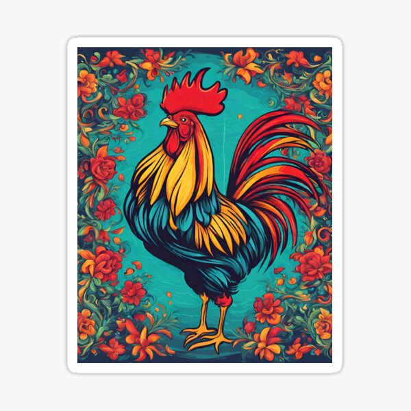 Item preview,  For animal lovers.  A colorful rabinów cock, designed and sold by GroonSpace.