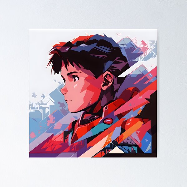 Item preview, Evangelion Chronicles: Mechs, Apocalyptic Drama, and Anime-Manga Fusion Artistry designed and sold by InsaneLEDP1994.