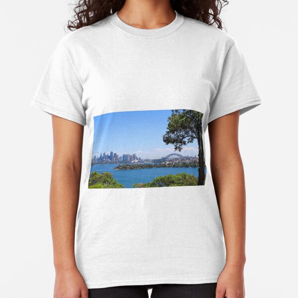 Sydney City Under Blue Sky Classic T-Shirt