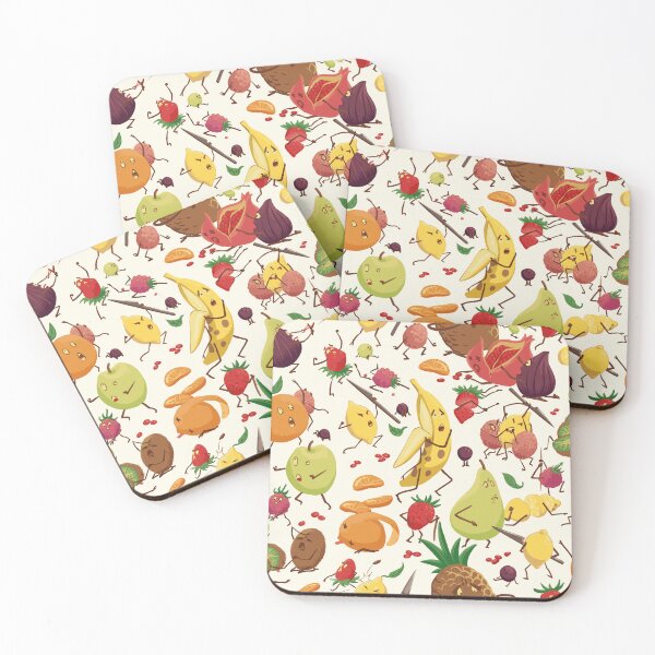 Item preview, Fruit fight - cream background designed and sold by Camille  Maestracci.